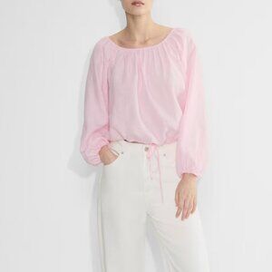 Little Moon Fiore Linen Blouse